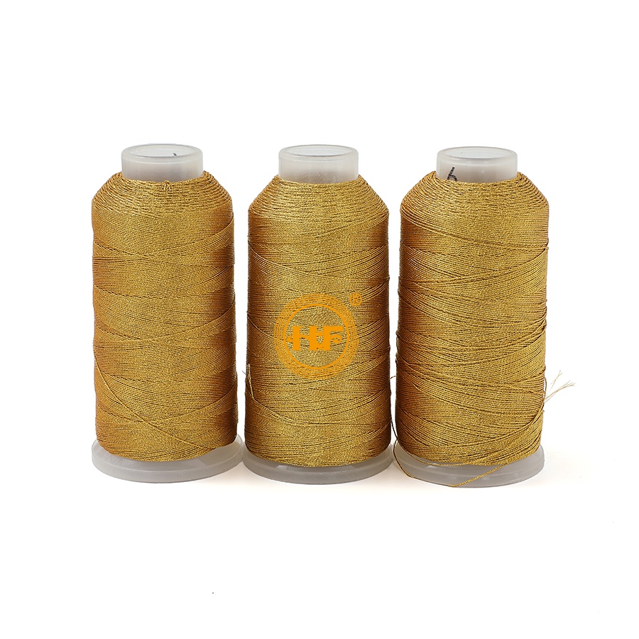 GOLD METALLIC YARN TWIST YARN