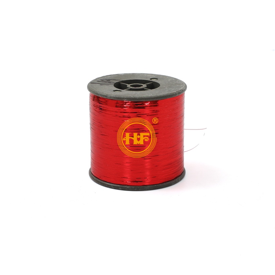 M TYPE METALLIC YARN RED COLOR