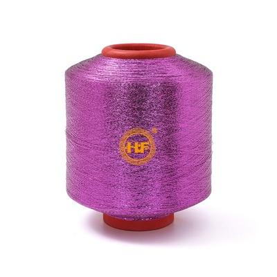 MX TYPE ROSE COLOR METALLIC YARN