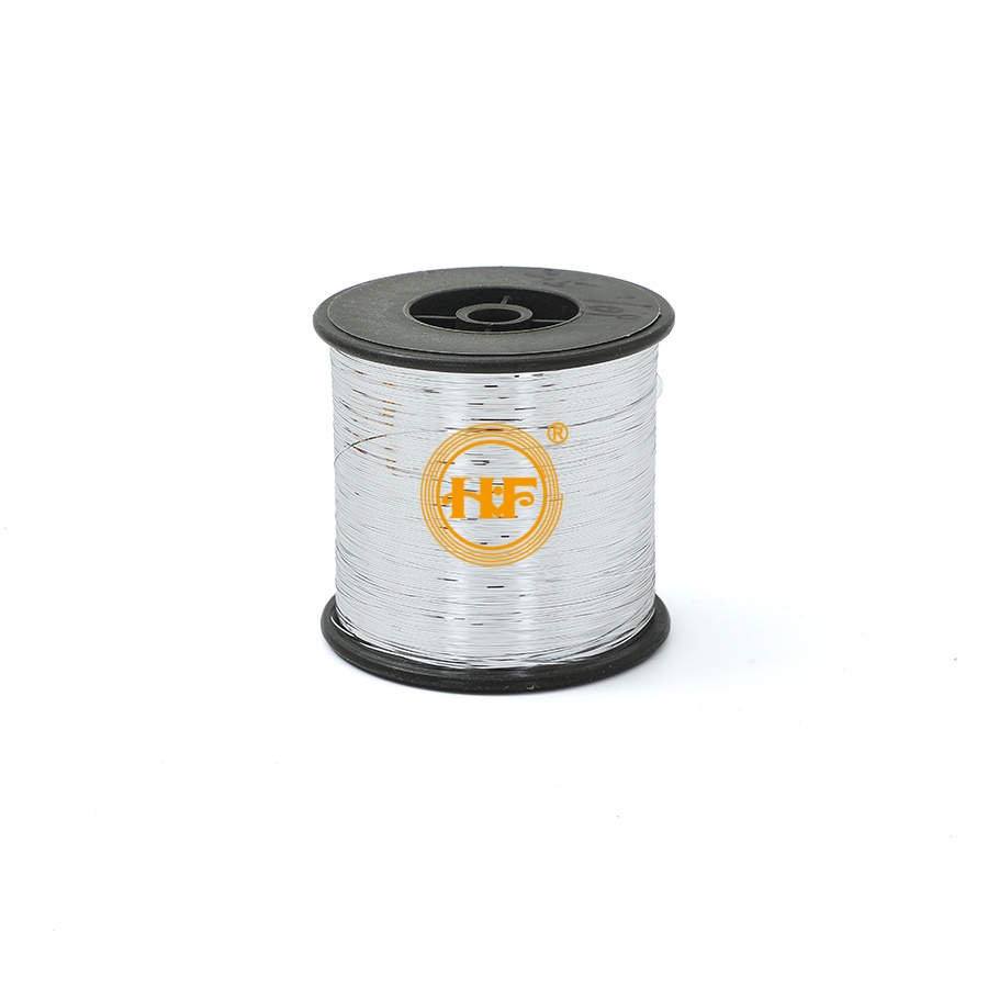 M TYPE METALLIC YARN LASER SILVER